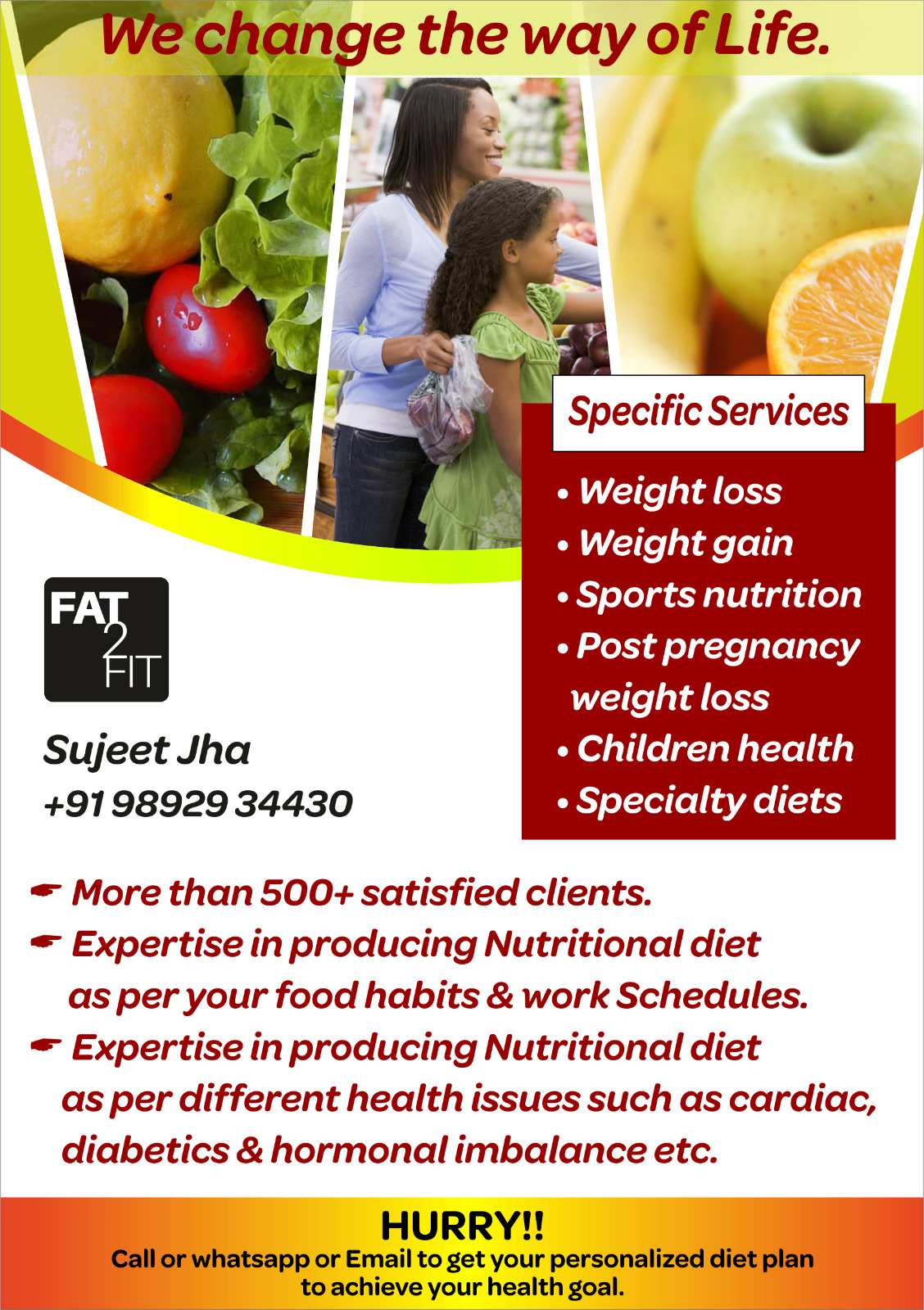Sujeet Jha Nutritionist